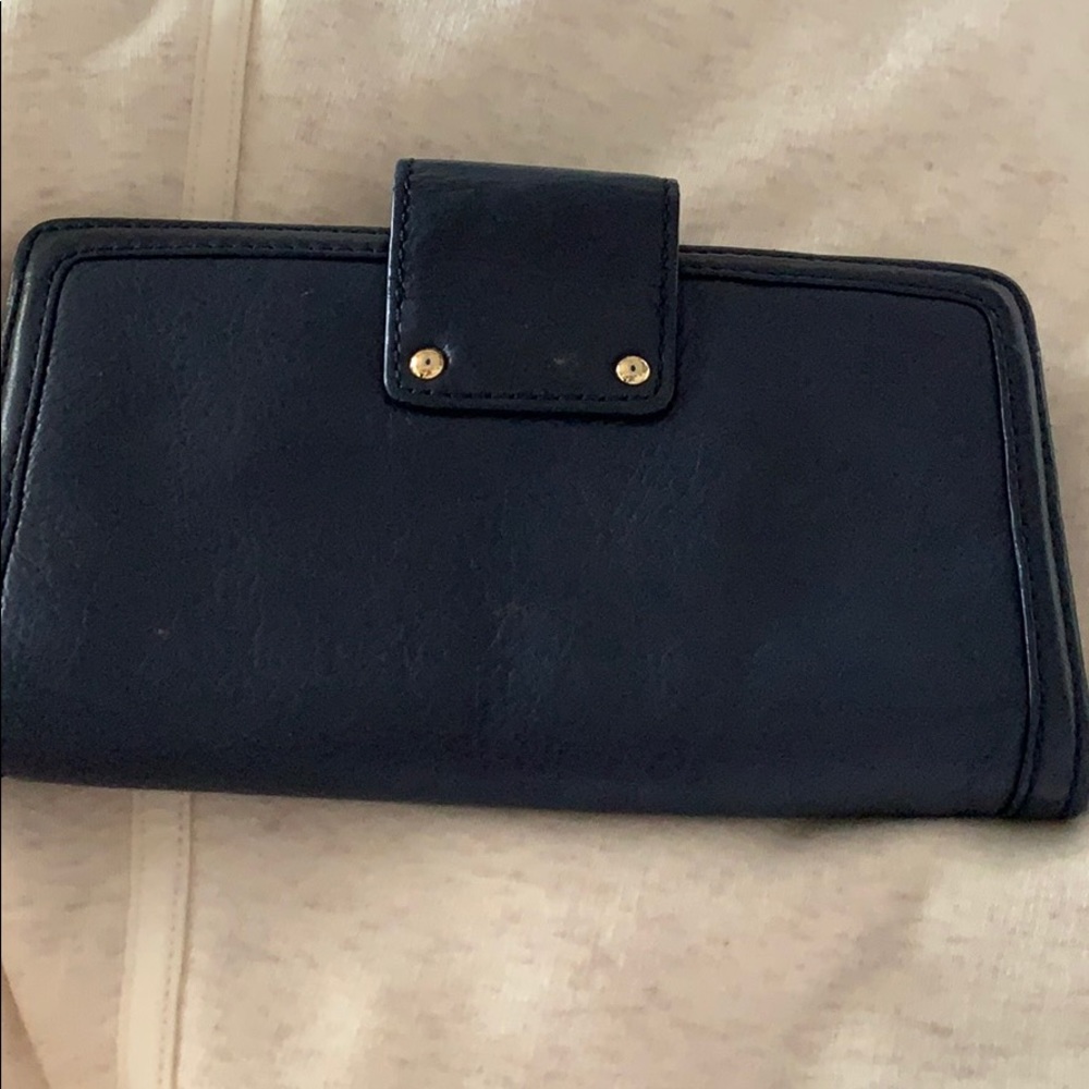 Marc Jacobs wallet in navy - Picture 6 of 6